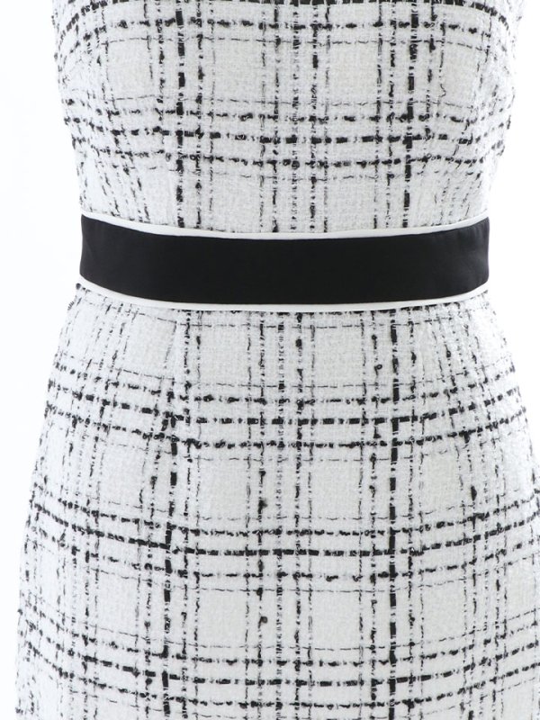 画像16: SALE!ブラックツイードノースリーブドレス/チェック柄/キャバドレス/ワンピース/ミニドレス【YN】【S-Lサイズ/1カラー】[OF03-X]