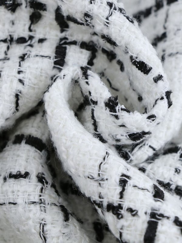 画像17: SALE!ブラックツイードノースリーブドレス/チェック柄/キャバドレス/ワンピース/ミニドレス【YN】【S-Lサイズ/1カラー】[OF03-X]