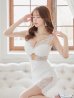 画像28: シアースリットカットオフドレス/キャバドレス【XS-Lサイズ/2カラー】[OF03-X] 【YN】dzw (28)