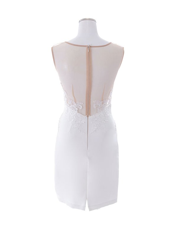 画像19: SALE!花柄刺繍ドレス/ノースリーブ/サイド透け/背中透け/谷間見せ/ミニドレス/キャバドレス【XS-Mサイズ/2カラー】[OF03]【YN】dzw