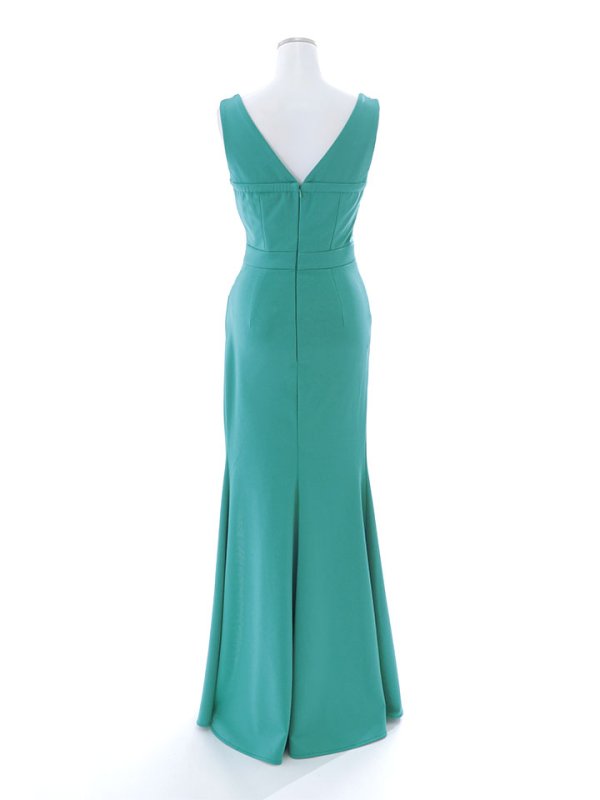 画像31: SALE!【新色登場】ワンカラー/シアー/ジップアップ/ビジュー/谷間見せ/ノースリーブ/ロングドレス/キャバドレス 【S-Mサイズ/5カラー】[HC02-X] 【YN】dzw