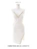 画像16: SALE!ワンカラービジュードレス/サイドシアー/谷間見せ/背中見せ/ノースリーブ/ミニドレス/キャバドレス 【XS-Lサイズ/3カラー】[OF03-X] 【YN】dzw (16)