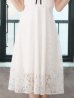 画像6: SALE!【sifeel/シフィール】花柄総レースワンピースドレス/リボン/レース/透け/胸元隠し/背中隠し/ワンピース/フレアー/ミディアムドレス/キャバドレス【S-Lサイズ/2カラー】[OF08] 【YN】dzw