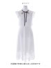 画像13: SALE!【sifeel/シフィール】花柄総レースワンピースドレス/リボン/レース/透け/胸元隠し/背中隠し/ワンピース/フレアー/ミディアムドレス/キャバドレス【S-Lサイズ/2カラー】[OF08] 【YN】dzw