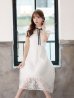 画像12: SALE!【sifeel/シフィール】花柄総レースワンピースドレス/リボン/レース/透け/胸元隠し/背中隠し/ワンピース/フレアー/ミディアムドレス/キャバドレス【S-Lサイズ/2カラー】[OF08] 【YN】dzw