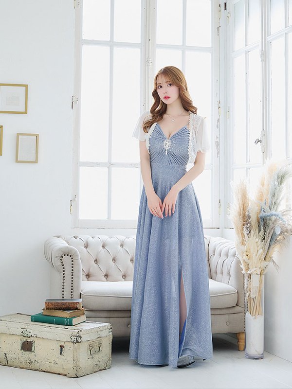 画像14: 送料無料！【新色登場】グリッターラメ/キャミソール/ノースリーブ/谷間見せ/背中見せ/ビジュー/ロングドレス/キャバドレス 【S-Lサイズ/4カラー】[HC02-X]【YN】dzw【一部予約商品/11月下旬発送予定】