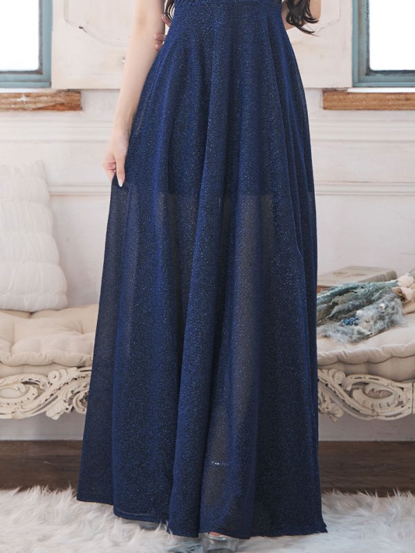 画像38: 送料無料！【新色登場】グリッターラメ/キャミソール/ノースリーブ/谷間見せ/背中見せ/ビジュー/ロングドレス/キャバドレス 【S-Lサイズ/4カラー】[HC02-X]【YN】dzw【一部予約商品/11月下旬発送予定】