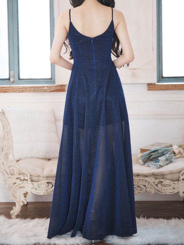 画像39: 送料無料！【新色登場】グリッターラメ/キャミソール/ノースリーブ/谷間見せ/背中見せ/ビジュー/ロングドレス/キャバドレス 【S-Lサイズ/4カラー】[HC02-X]【YN】dzw【一部予約商品/11月下旬発送予定】