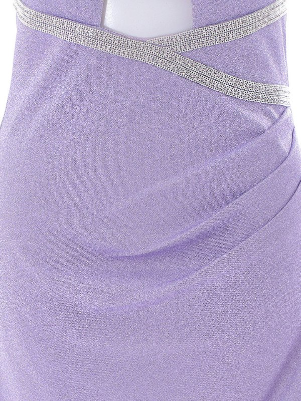 画像22: SALE!ラメドレス/ホルターネック/ビジュー/ストレッチ/スリット/ワンカラー/谷間見せ/背中見せ/タイト/ ミニドレス/ キャバドレス【S-Lサイズ/2カラー】[HC02] 【YN】dzw