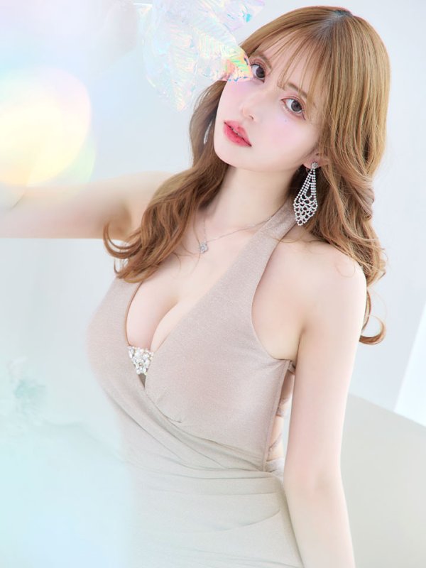 画像3: XSサイズ登場!グリッターラメバックデザインドレス/リボン/キャミ/ノースリーブ/ビジュー/ストレッチ/ワンカラー/谷間見せ/背中見せ/タイト/ ミニドレス/ キャバドレス【XS-XLサイズ/2カラー】[HC02-U] 【YN】dzk