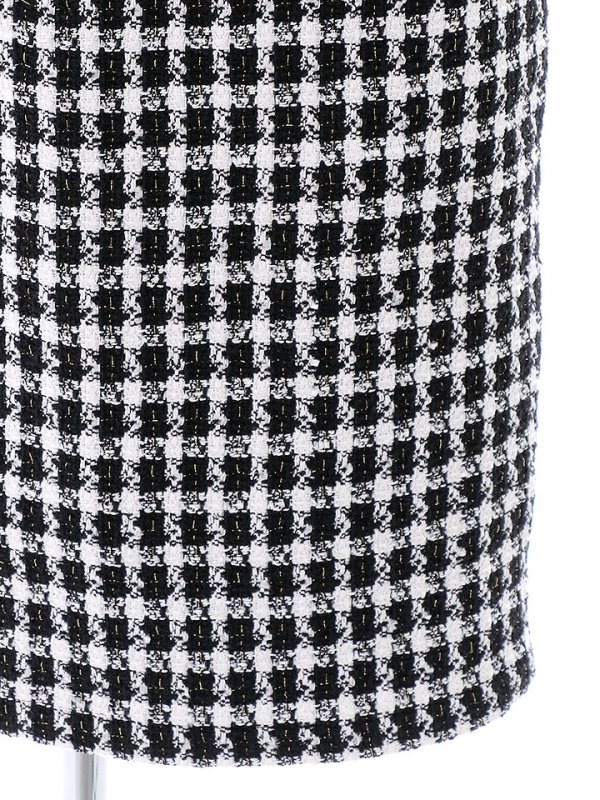 画像12: 【ポッキリセール！】SALE!ノースリーブツイード柄ミディアムドレス/ツイード/ベルト/胸元隠し/背中隠し/タイト/キャバドレス/ミニドレス【S-Lサイズ/1カラー】[HC02X] 【YN】dzj