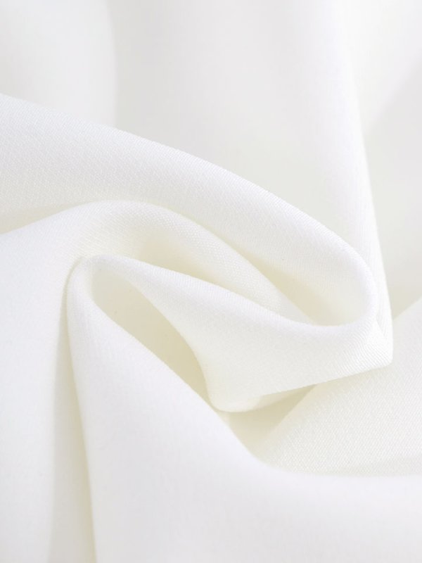 画像18: 【送料無料！】ヌーディーホワイト刺繍レースドレス/ノースリーブ/花柄刺繍/スパンコール/谷間見せ/タイト/マーメイド/ミニドレス/キャバドレス 【XS-Mサイズ/1カラー】[HC02-U] 【YN】dzw