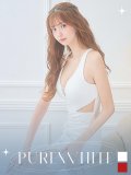 SALE!ワンカラーサイドシアービジュードレス/キャバドレス 【XS-Lサイズ/2カラー】[OF08] 【YN】dzj