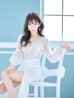 画像9: 【送料無料！】新色登場！デコラティブビジューロングドレス/シアー/ロングスリーブ/タイト/谷間見せ/背中隠し/ロングドレス/キャバドレス【S-Lサイズ/3カラー】[OF08] 【YN】dzw