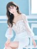 画像10: 【送料無料！】新色登場！デコラティブビジューロングドレス/シアー/ロングスリーブ/タイト/谷間見せ/背中隠し/ロングドレス/キャバドレス【S-Lサイズ/3カラー】[OF08] 【YN】dzw
