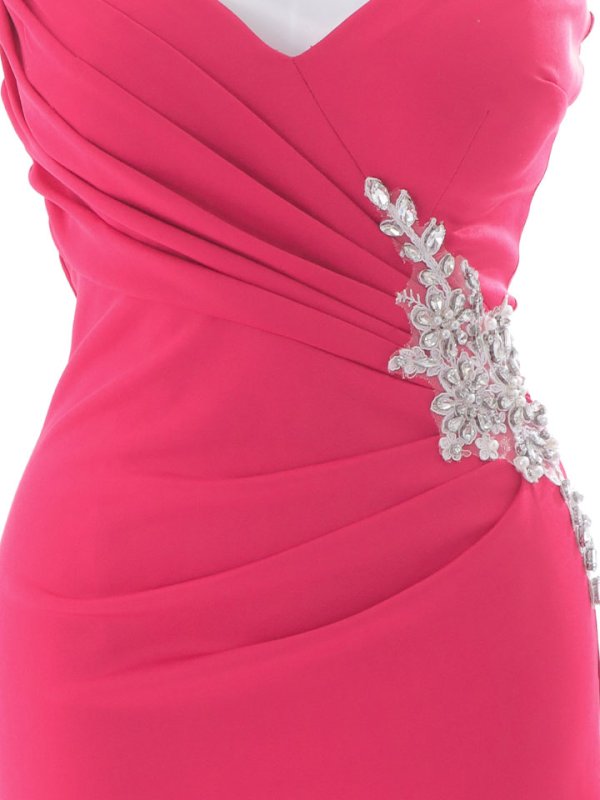 画像25: SALE!再入荷!ワンカラーシアースリットビジュータイトキャミドレス/キャバドレス【S-Mサイズ/9カラー】[OF03-X] 【YN】dzw