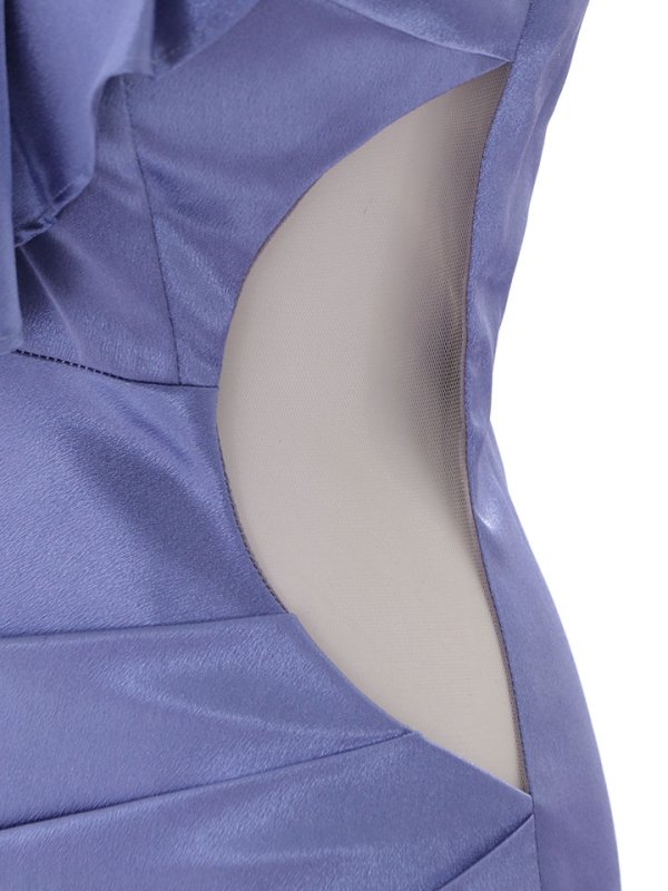 画像23: SALE!サテン/ノースリーブ/サイドシアー/オープンカット/谷間見せ/背中見せ/ミニドレス/キャバドレス【S-Mサイズ/1カラー】[HC02] 【YN】dzj