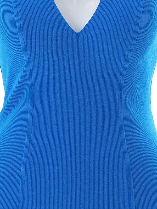 画像24: SALE!サマーニットドレス/キャミソール/ベルト/シアー/スリット/透け/谷間見せ/背中見せ/ミニドレス/キャバドレス【XS-Mサイズ/1カラー】[OF03]【YN】dzw