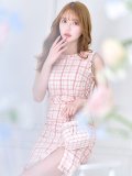 SALE!ツイードチェックドレス/ノースリーブ/スリット/胸元隠し/背中隠し/キャバドレス/ミニドレス【S-Lサイズ/1カラー】[OF08-X] 【YN】dzw