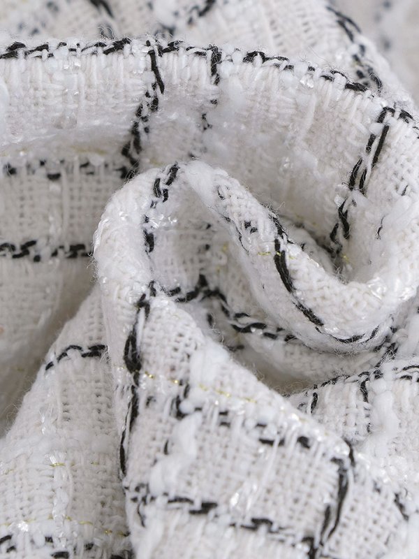 画像18: マーメイドツイードドレス/チェック柄/谷間見せ/背中隠し/ミニドレス/キャバドレス【XS-Lサイズ/1カラー】[HC02]【YN】dzc