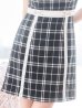 画像5: SALE!フェイクベルトチェックツイードミニドレス/キャバドレス【S-Lサイズ/1カラー】[OF08] 【YN】dzw