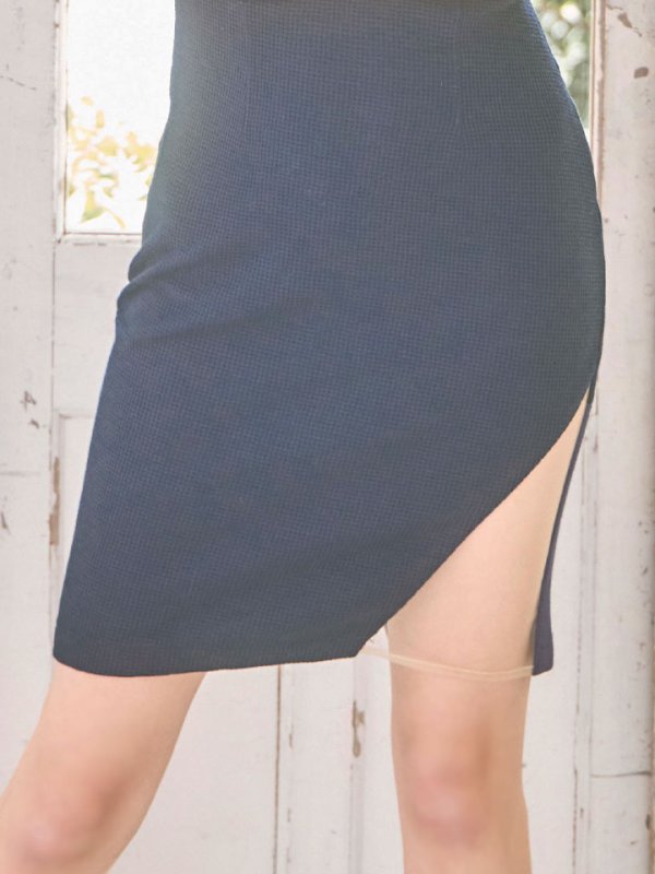 画像10: SALE!オフショルダーワンカラードレス/谷間魅せ/タイト/キャバドレス/ミニドレス【S-Mサイズ/ワンカラー】[HC02] 【YN】dzw