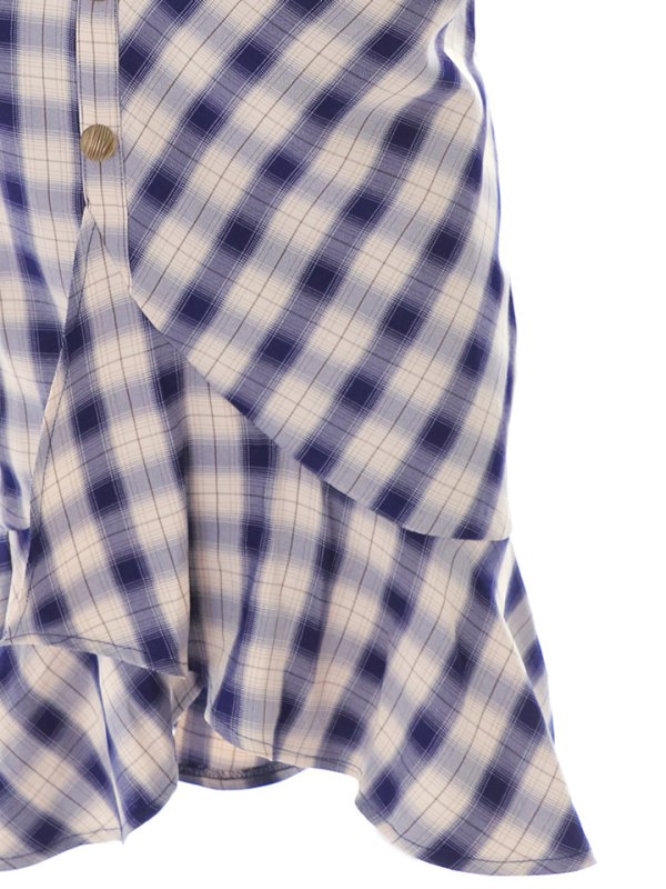 画像18: 【sifeel/シフィール】ミディアムチェックワンピース/ ロングスリーブ/谷間見せ/タイト/キャバドレス/ミディアムドレス【S-XLサイズ/1カラー】[HC02-U] 【YN】dzw