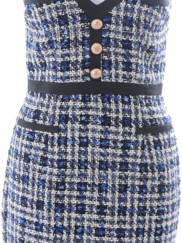 画像18: ツイードチェーンキャミソールドレス/谷間見せ/背中見せ/ミニドレス/キャバドレス【XS-Mサイズ/1カラー】[HC02] 【YN】dzw