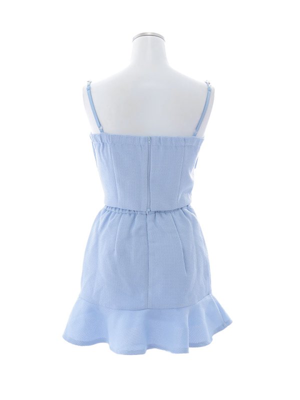 画像30: 【送料無料！】セットアップマーメイドミニドレス/リボン/ビジュー/キャミ/谷間見せ/背中見せ/ミニドレス/キャバドレス 【XS-Mサイズ/3カラー】[HC02-X]【YN】dzt