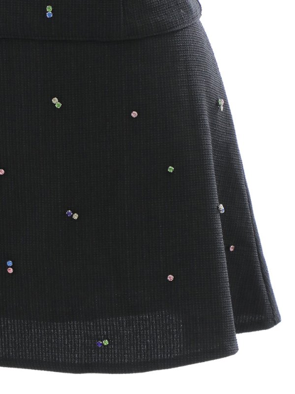 画像23: 【送料無料！】ノースリーブ2ピースドレス/ビジュー/谷間見せ/背中見せ/ミニドレス/キャバドレス【XS-Mサイズ/2カラー】[HC02-X] 【YN】dzy