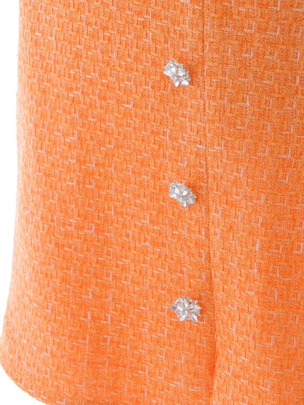 画像15: 【送料無料！】ツイードAラインミニドレス/ノースリーブ/チェック柄/共布ベルト/谷間見せ/背中見せ/ミニドレス/キャバドレス 【XS-Mサイズ/1カラー】[HC02-X] 【YN】dzj