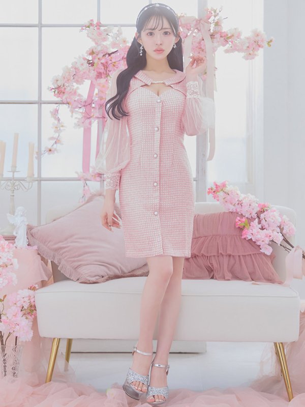 モデル:かるあ 身長:156cm 着用サイズ:Sサイズ