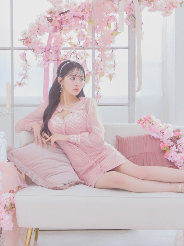 モデル:かるあ 身長:156cm 着用サイズ:Sサイズ