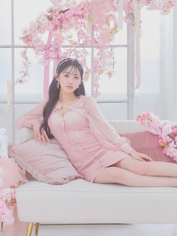 モデル:かるあ 身長:156cm 着用サイズ:Sサイズ