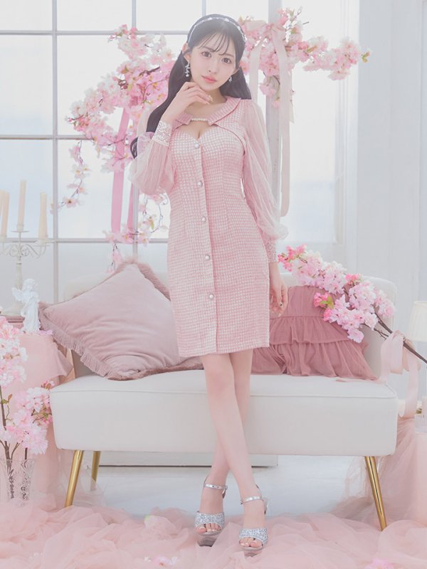 モデル:かるあ 身長:156cm 着用サイズ:Sサイズ