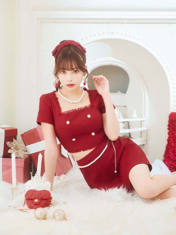 モデル:PyunA.(ぴょな) 身長:160cm 着用サイズ:Sサイズ