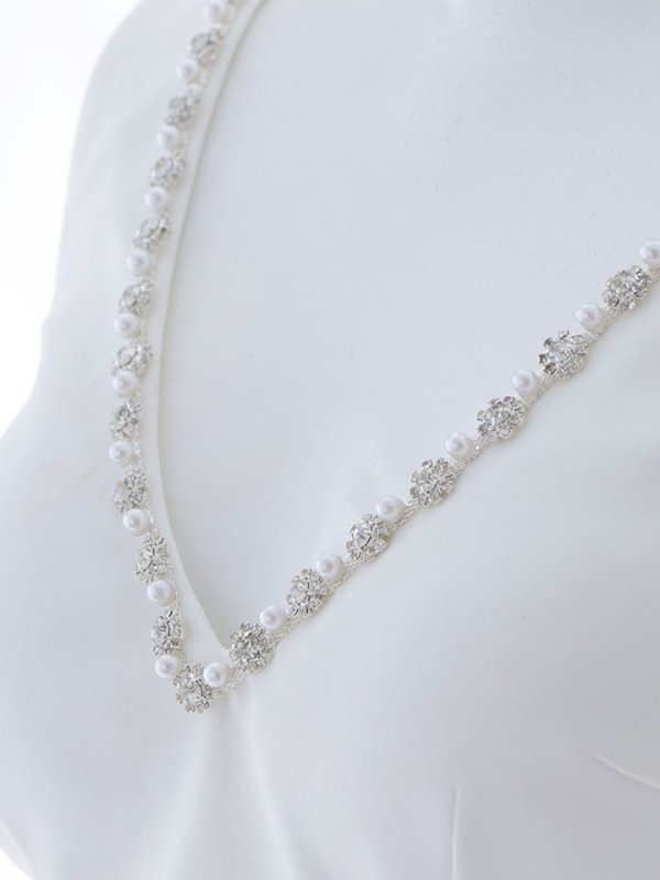 画像30: ノースリーブセットアップ/2ピース/ビジュー/ポケット/谷間見せ/背中見せ/ミニドレス/キャバドレス【XS-Mサイズ/2カラー】[OF03] 【YN】dzy