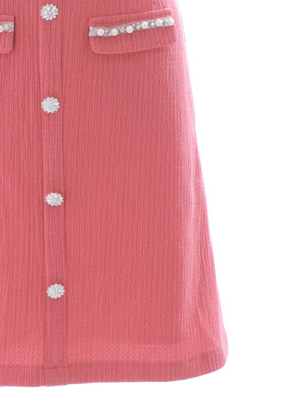 画像23: SALE!ノースリーブAラインミニドレス/Vカット/ボタン/谷間見せ/背中見せ/ミニドレス/キャバドレス【XS-Mサイズ/1カラー】[HC02] 【YN】dzc