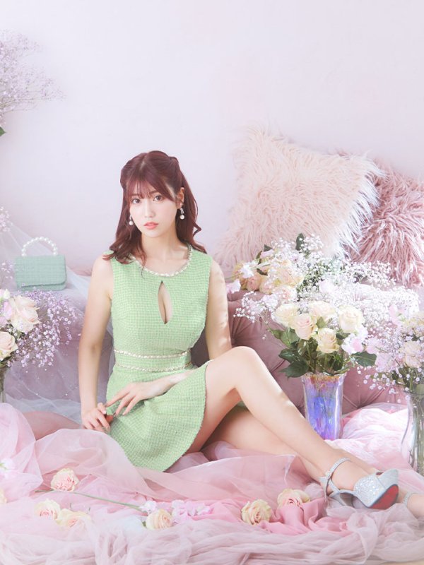 モデル：阿部なつき　身長：160cm　着用サイズ：Sサイズ