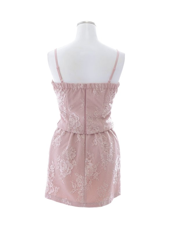 画像20: 【送料無料!】キャミソールレースビジューセットアップタイトミニドレス/キャバドレス【XS-Mサイズ/2カラー】[OF03-U] 【YN】dzj