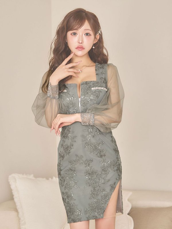 モデル：かるあ　身長：156cm　着用サイズ：Sサイズ