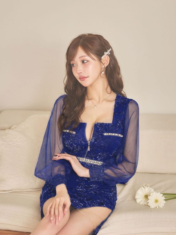 モデル：かるあ　身長：156cm　着用サイズ：Sサイズ