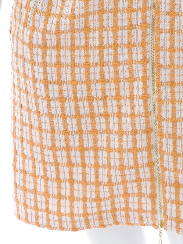 画像21: チェックツイードドレス/ジップアップ/半袖/ミニドレス/キャバドレス【XS-Mサイズ/1カラー】[OF03] 【YN】dzw