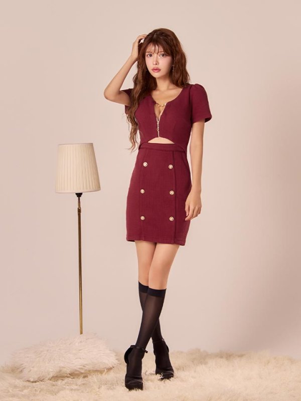 モデル：まりん　身長：163cm　着用サイズ：Sサイズ