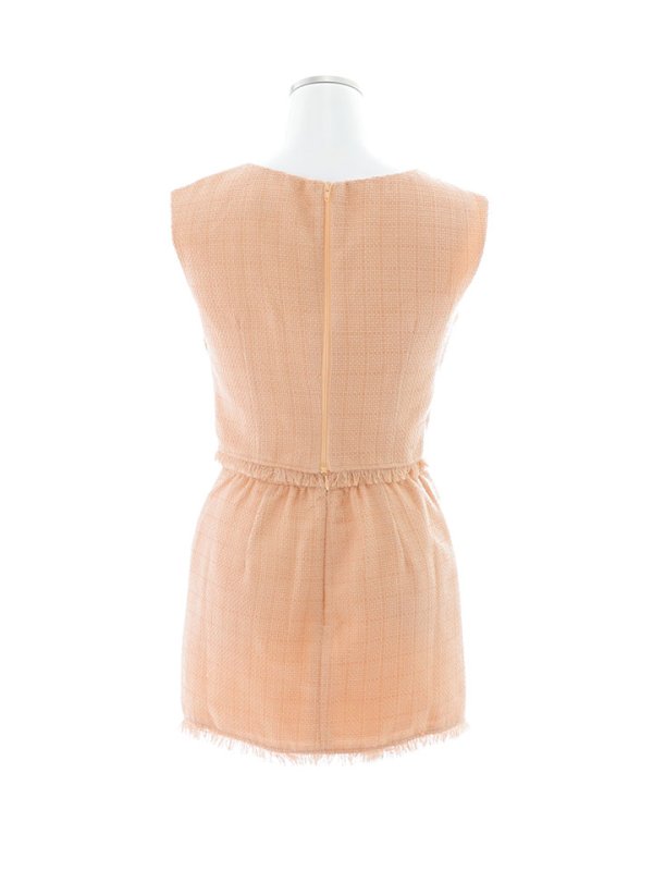 画像13: ツイードセットアップドレス/チェーン/ベルト/ボタン/谷間見せ/背中隠し/ミニドレス/キャバドレス【XS-Mサイズ/1カラー】[OF03] 【YN】dzw