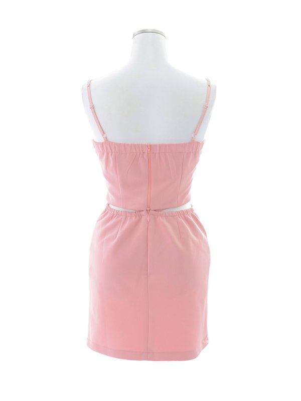 画像25: セットアップキャミソール/ビジュー/谷間見せ/背中見せ/ミニドレス/キャバドレス【XS-Mサイズ/1カラー】[OF03]【YN】 dzy