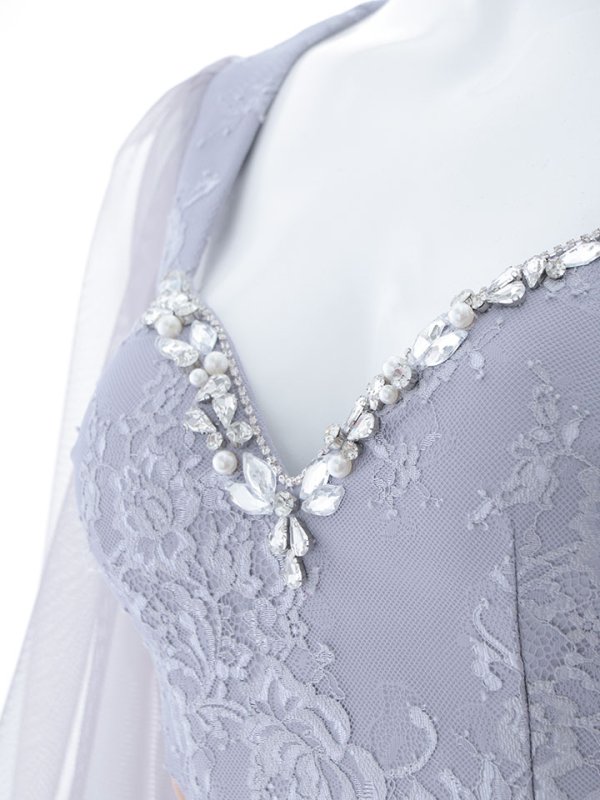 画像38: 【送料無料！】セットアップミニドレス/2ピース/チュール袖/キャバドレス/ワンカラー/谷間見せ/サイドシアー/レースアップ【XS-Lサイズ/4カラー】[OF03] 【YN】dzj