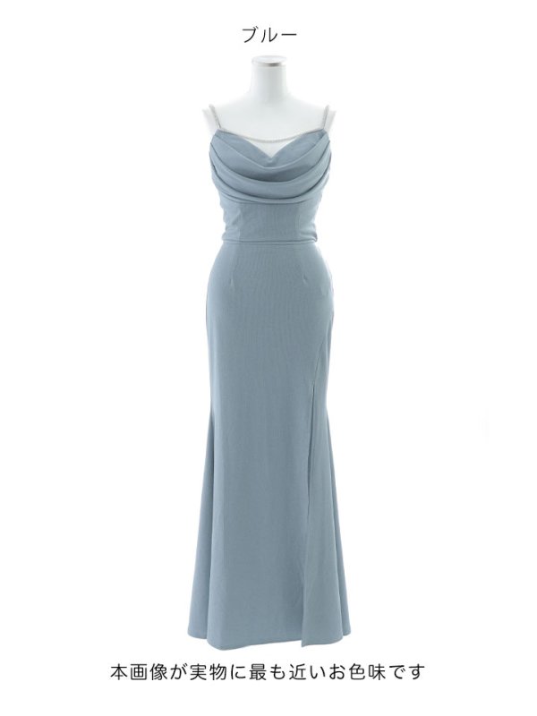 画像28: 送料無料！キャミソールラメセットアップロングドレス/スリット/ビジュー/谷間見せ/ロングドレス/キャバドレス【XS-Lサイズ/4カラー】[OF03] 【YN】dzw