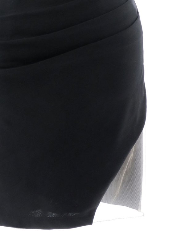 画像20: 送料無料！ツイストデコルテドレス/ビジュー/ノースリーブ/オープンカット/シアー/スリット/透け/谷間見せ/背中見せ/無地/ストレッチ/ミニドレス/キャバドレス【XS-Mサイズ/2カラー】[OF03] 【YN】dzj【一部予約商品/1月中旬発送予定】