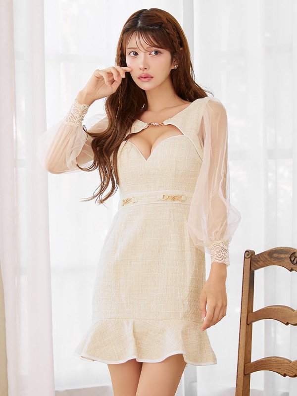 モデル：まりん　身長：163cm　着用サイズ：Sサイズ